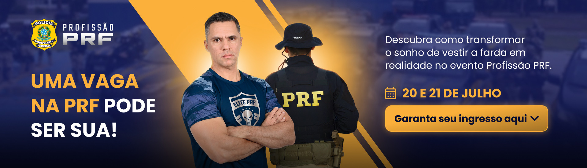 BANNER CAPTAÇÃO PROFISSÃO PRF