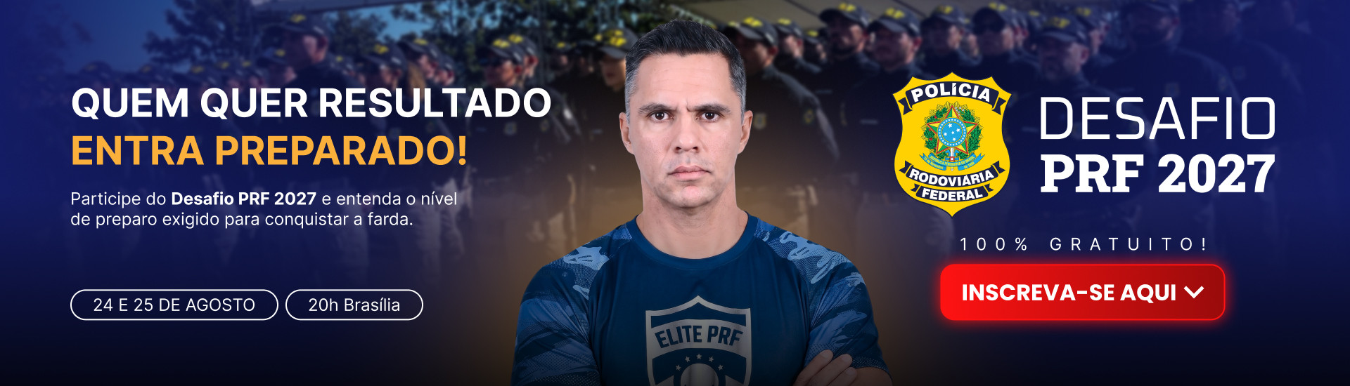 LANÇAMENTO PRF AGOSTO 