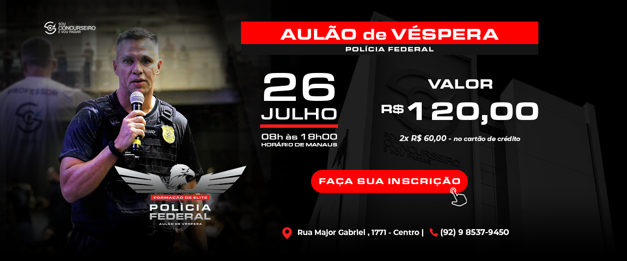 PF - AULÃO PRESENCIAL 
