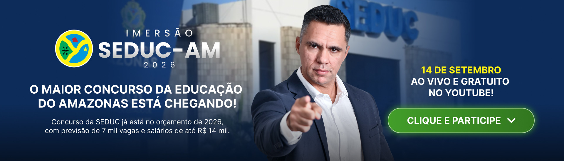 LANÇAMENTO SEDUC SETEMBRO