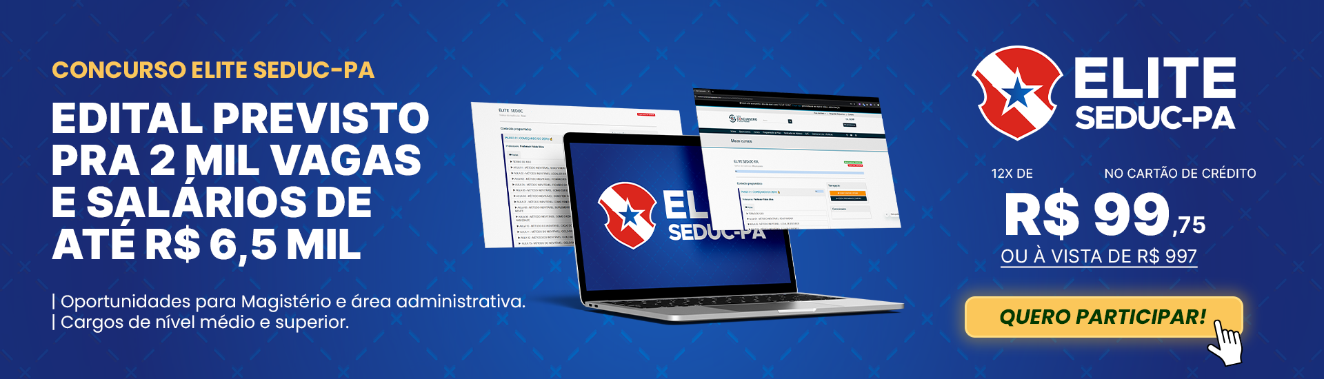 ELITE SEDUCPA - CAMPANHA VENDA DIRETA