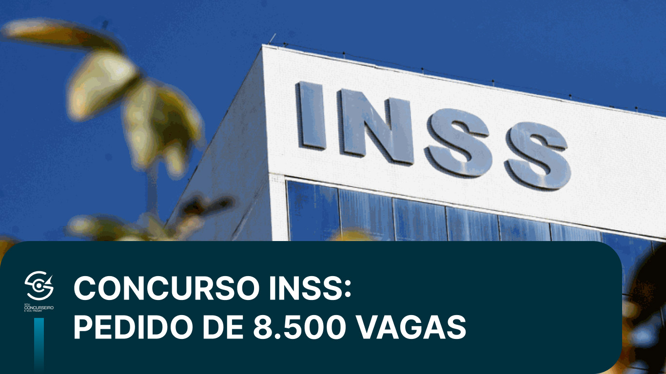 Concurso INSS 2026: +8 Mil Vagas e Salário de R$ 7,2 Mil