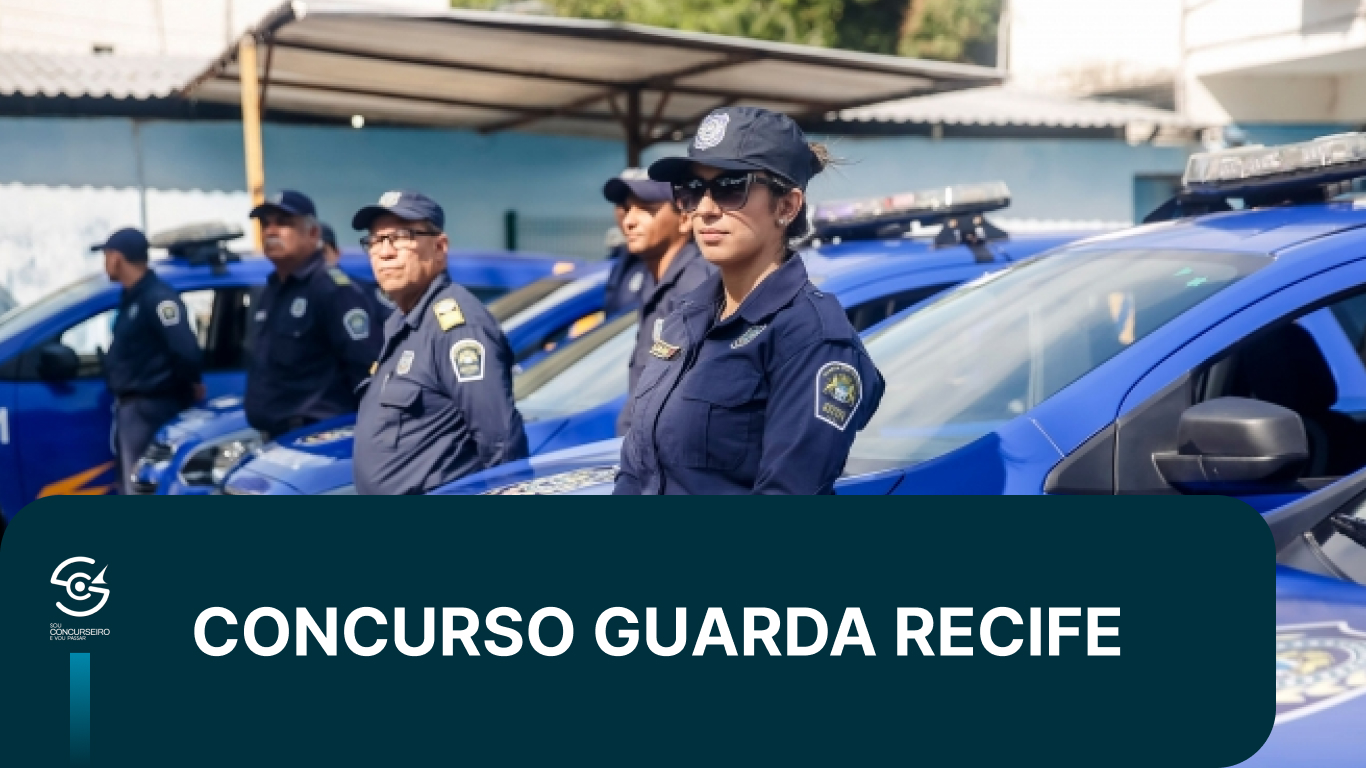 Concurso Guarda Municipal Recife 2026: 400 Vagas